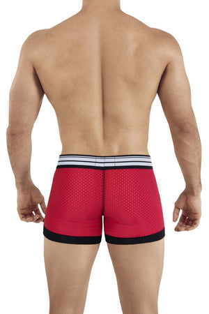 Male underwear model wearing Clever Underwear Brasilea Trunks available at MensUnderwear.io