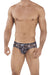 Male underwear model wearing Clever Underwear Better Briefs available at MensUnderwear.io