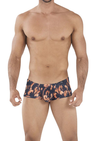 Male underwear model wearing Clever Underwear Quality Trunks available at MensUnderwear.io