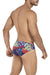 Male underwear model wearing Clever Underwear Lucidity Men's Bikini available at MensUnderwear.io
