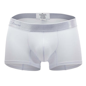Male underwear model wearing Clever Underwear Objetives Trunks available at MensUnderwear.io