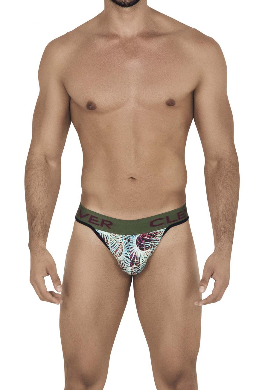 Clever Underwear Botanic Men's Thongs available at www.MensUnderwear.io - 2