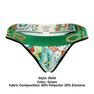 Clever Underwear Psychedelic Men's Thongs available at www.MensUnderwear.io - 8
