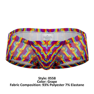 Clever Underwear Pride Trunks available at www.MensUnderwear.io - 8
