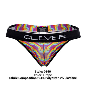 Clever Underwear Pride Men's Thongs available at www.MensUnderwear.io - 8