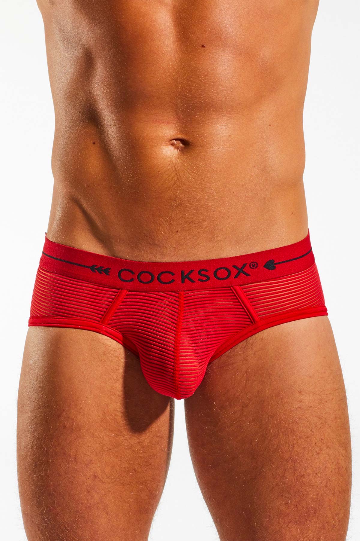 Shop-Cocksox Underwear CX76SH Sheer Sports Brief-MensUnderwear.io