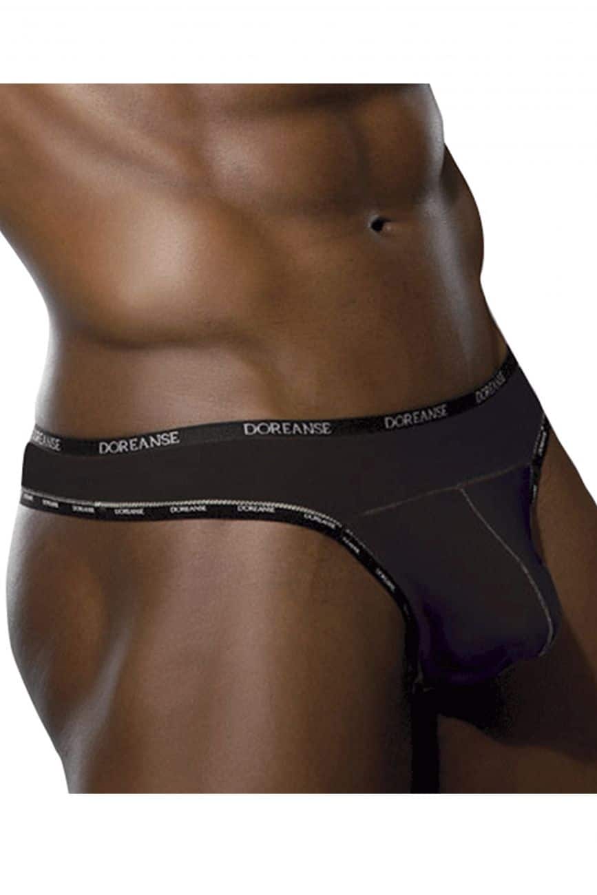 Doreanse Underwear BLK Naked Men's Thong