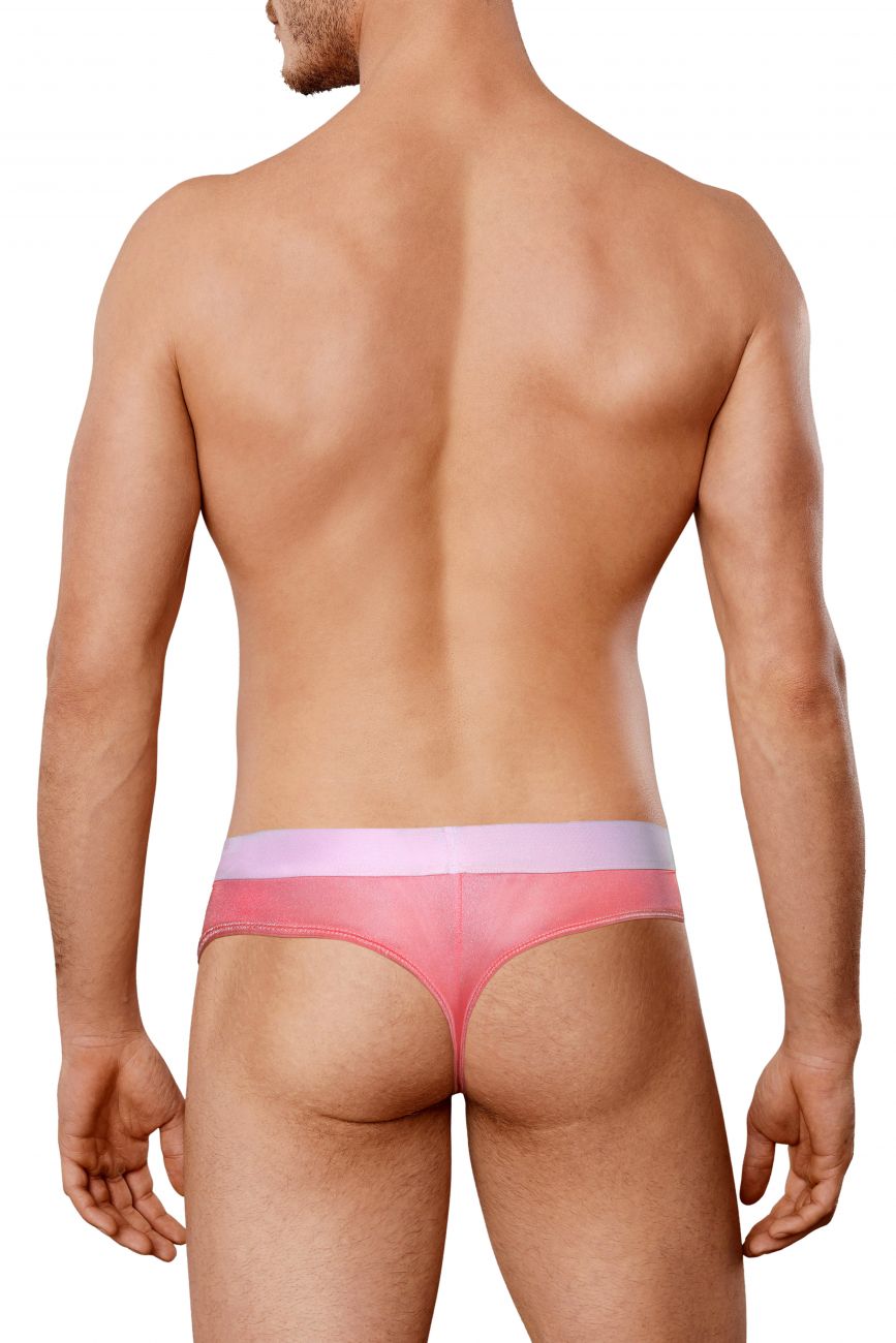 Men's thongs - Doreanse Underwear Window Thongs - Pink available at MensUnderwear.io - Image 2