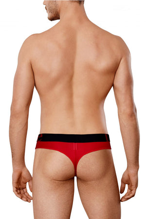 Men's thongs - Doreanse Underwear Window Thongs - Red available at MensUnderwear.io - Image 3
