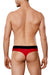 Men's thongs - Doreanse Underwear Window Thongs - Red available at MensUnderwear.io - Image 2