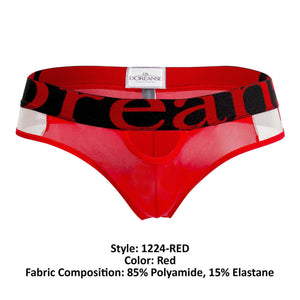 Men's thongs - Doreanse Underwear Window Thongs - Red available at MensUnderwear.io - Image 7