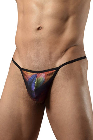 Male underwear model wearing Doreanse Underwear Disco Men's Thongs available at MensUnderwear.io