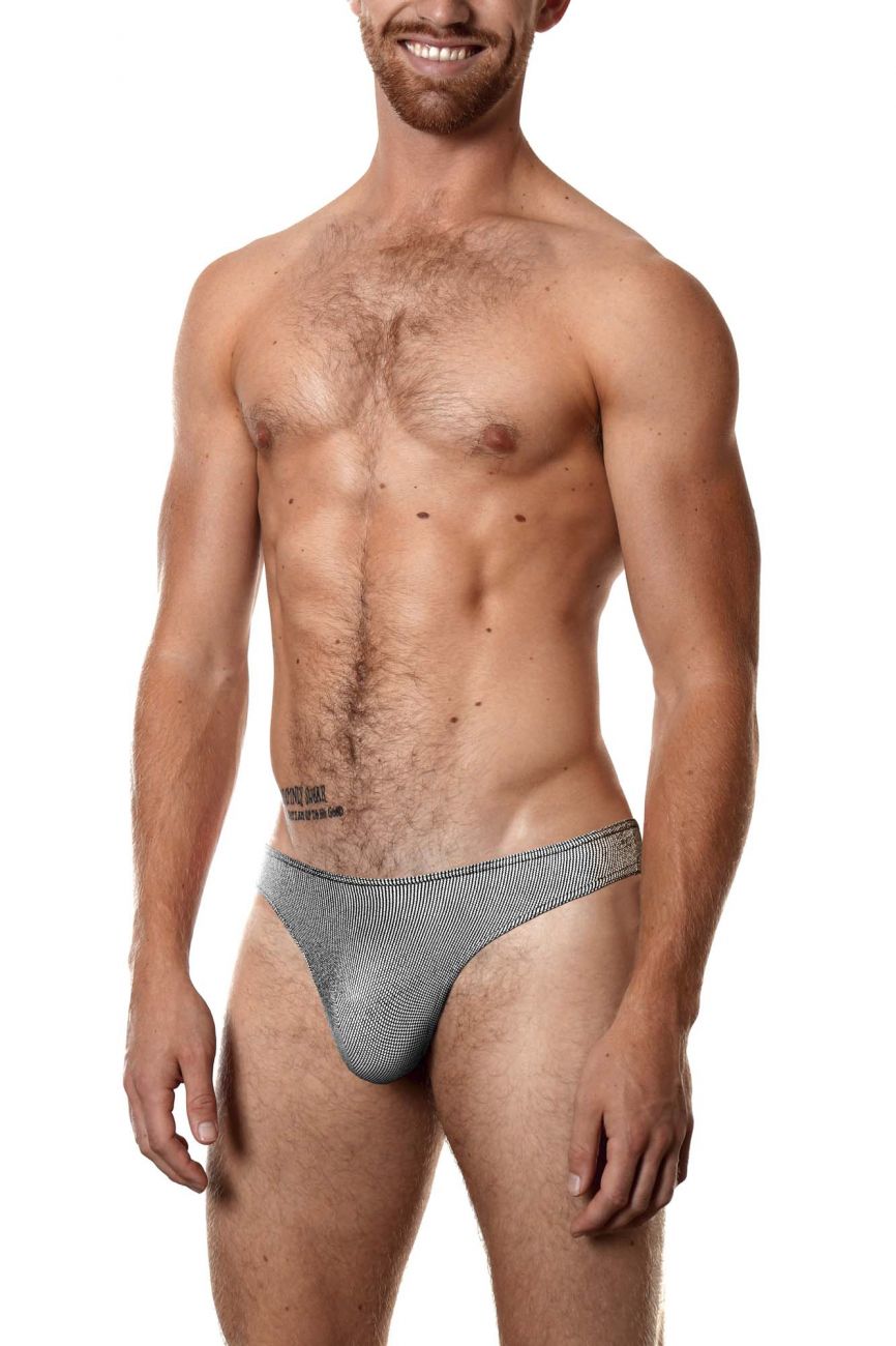 Male underwear model wearing Doreanse Underwear Disco Men's Bikini available at MensUnderwear.io