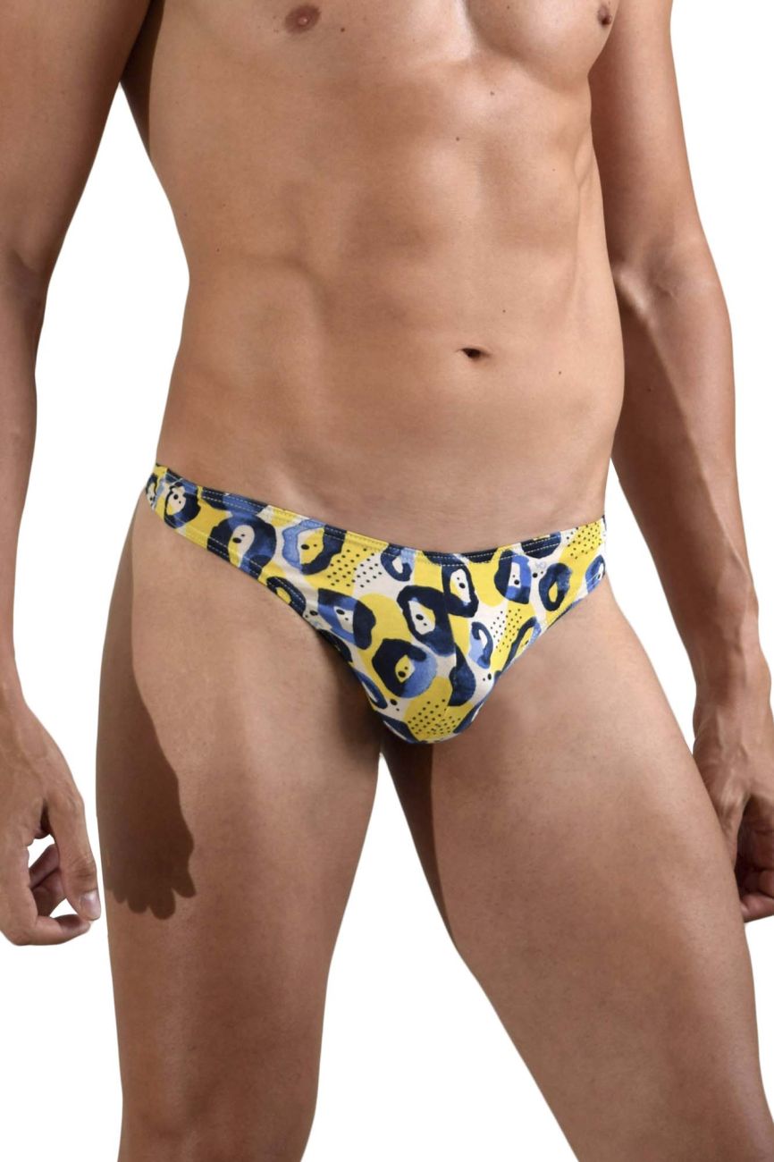 Doreanse Underwear Leopard Art Men's Thongs