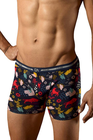 Male underwear model wearing Doreanse Underwear Year of the Bull Trunks available at MensUnderwear.io