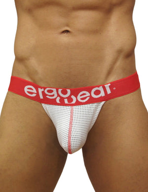 ErgoWear Underwear GYM Jockstrap White