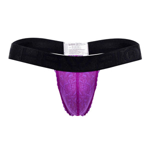 HAWAI Underwear Solid Men's Lace Thongs available at www.MensUnderwear.io - 11