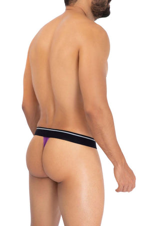 HAWAI Underwear Solid Men's Lace Thongs available at www.MensUnderwear.io - 9