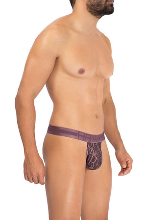HAWAI Underwear Solid Men's Lace Thongs available at www.MensUnderwear.io - 17