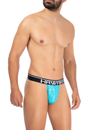 HAWAI Underwear Solid Men's Lace Thongs available at www.MensUnderwear.io - 3