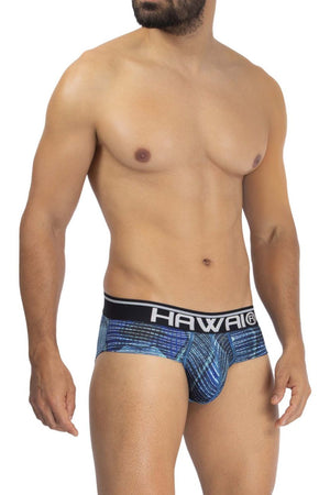 HAWAI Underwear Printed Microfiber Hip Briefs available at www.MensUnderwear.io - 12