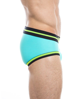 Men's brief underwear - HUNK2 Underwear Adonis Morellet Briefs available at MensUnderwear.io - Image 3