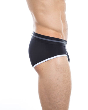 Men's brief underwear - HUNK2 Underwear Adonis Schatten Briefs available at MensUnderwear.io - Image 3