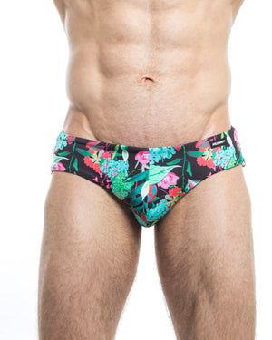 Men's swim briefs - HUNK2 Underwear Schlange Reversible Swim Briefs available at MensUnderwear.io - Image 1