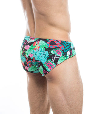 Men's swim briefs - HUNK2 Underwear Schlange Reversible Swim Briefs available at MensUnderwear.io - Image 2