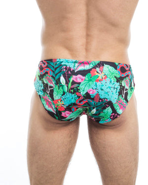 Men's swim briefs - HUNK2 Underwear Schlange Reversible Swim Briefs available at MensUnderwear.io - Image 4