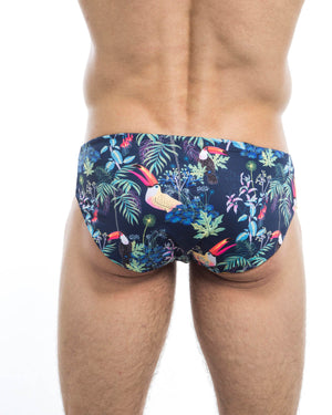 Men's swim briefs - HUNK2 Underwear Tucano Reversible Swim Briefs available at MensUnderwear.io - Image 4