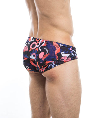 Men's swim briefs - HUNK2 Underwear Adler Reversible Swim Briefs available at MensUnderwear.io - Image 2
