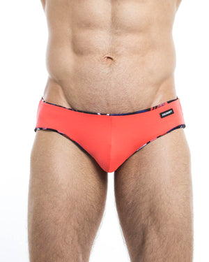 Men's swim briefs - HUNK2 Underwear Adler Reversible Swim Briefs available at MensUnderwear.io - Image 5