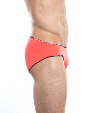 Men's swim briefs - HUNK2 Underwear Adler Reversible Swim Briefs available at MensUnderwear.io - Image 7