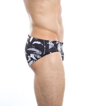 Men's swim briefs - HUNK2 Underwear Einfarbig Reversible Swim Briefs available at MensUnderwear.io - Image 3