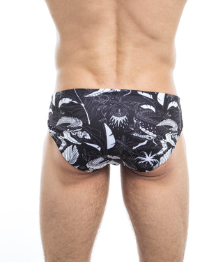 Men's swim briefs - HUNK2 Underwear Einfarbig Reversible Swim Briefs available at MensUnderwear.io - Image 4