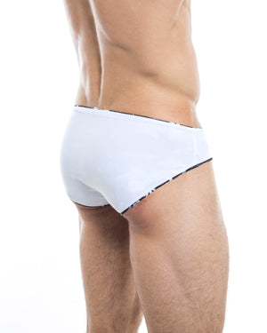 Men's swim briefs - HUNK2 Underwear Einfarbig Reversible Swim Briefs available at MensUnderwear.io - Image 6