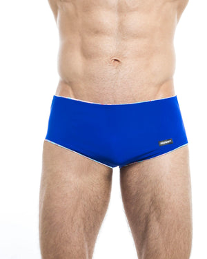 Men's swim trunks - HUNK2 Underwear Lezard Reversible Swim Trunks available at MensUnderwear.io - Image 5