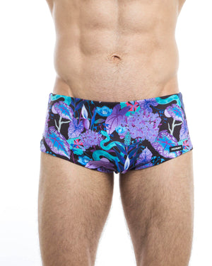 Men's swim trunks - HUNK2 Underwear Natter Reversible Swim Trunks available at MensUnderwear.io - Image 1