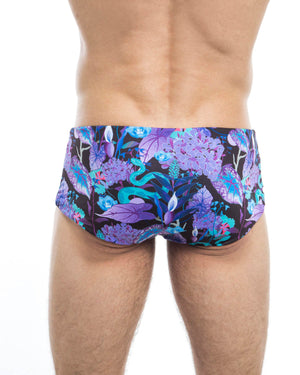 Men's swim trunks - HUNK2 Underwear Natter Reversible Swim Trunks available at MensUnderwear.io - Image 4