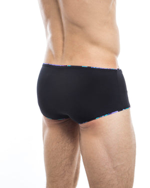 Men's swim trunks - HUNK2 Underwear Natter Reversible Swim Trunks available at MensUnderwear.io - Image 6