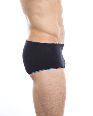 Men's swim trunks - HUNK2 Underwear Natter Reversible Swim Trunks available at MensUnderwear.io - Image 7