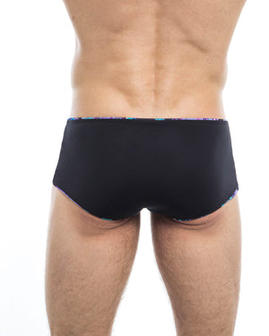 Men's swim trunks - HUNK2 Underwear Natter Reversible Swim Trunks available at MensUnderwear.io - Image 8