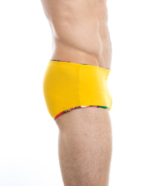 Men's swim trunks - HUNK2 Underwear Frosche Reversible Swim Trunks available at MensUnderwear.io - Image 7