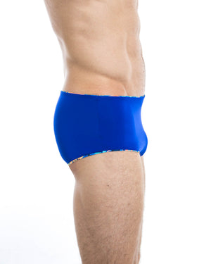 Men's swim trunks - HUNK2 Underwear Rampant Reversible Swim Trunks available at MensUnderwear.io - Image 7