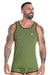 Men's tank tops - JOR Neon Tank Top available at MensUnderwear.io - Image 1