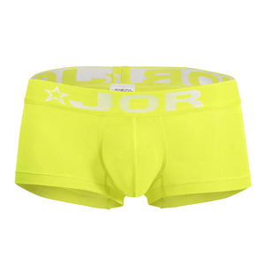 Male underwear model wearing JOR Underwear Mediterraneo Trunks available at MensUnderwear.io