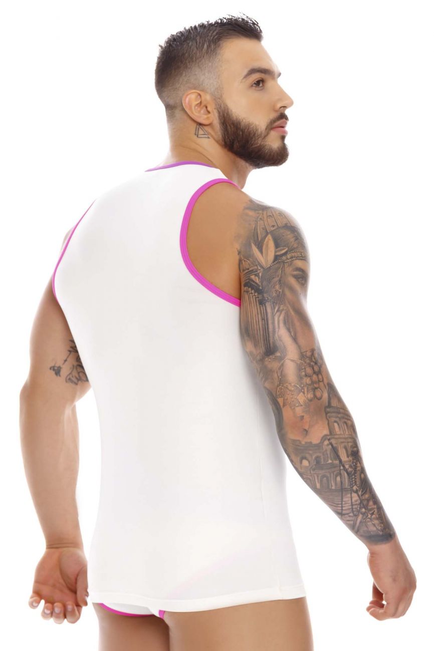 Male underwear model wearing JOR Sportswear Gum Men's Tank Top available at MensUnderwear.io