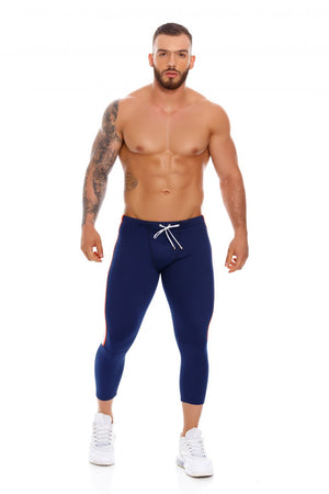 Male underwear model wearing JOR Sportswear Biker Men's Athletic Pants available at MensUnderwear.io
