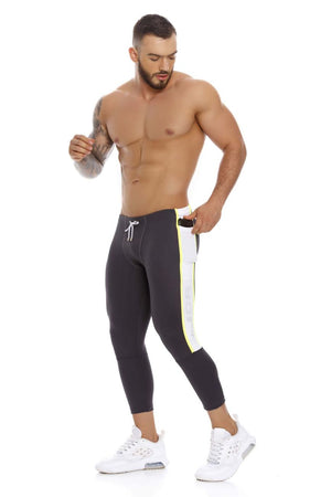Male underwear model wearing JOR Sportswear Biker Men's Athletic Pants available at MensUnderwear.io